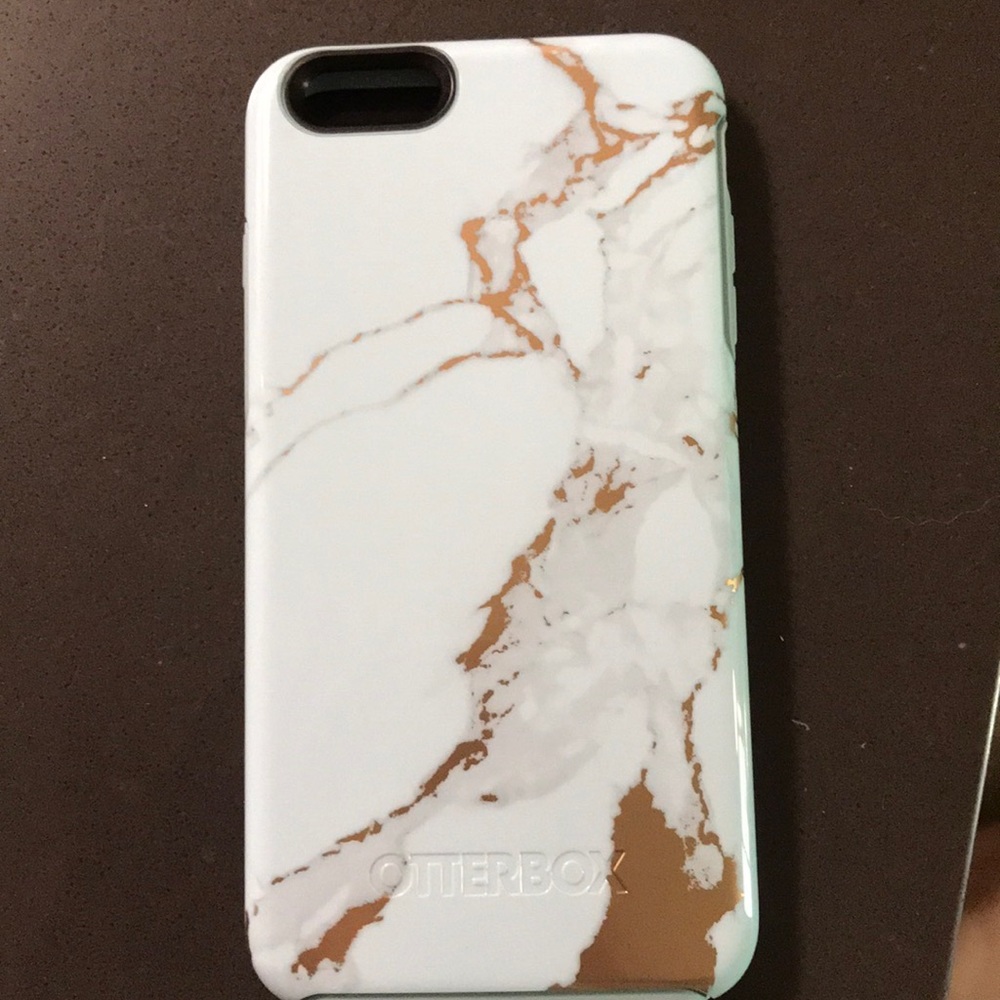 NEW marble otterbox iPhone 6 Plus case